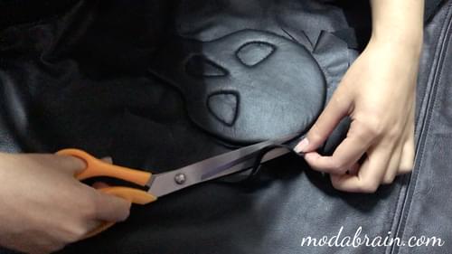 Pasos para crear una chaqueta motera de cuero de gran tamaño