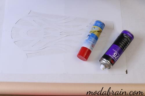 Як пофарбувати біфлекс аерографом та пензликами через трафарет