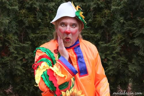 Как сшить: Костюм для клоуна в русском стиле