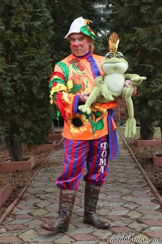 Як пошити: Костюм для клоуна в російському стилі