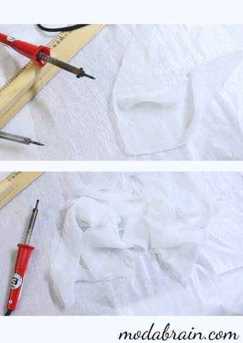 Cómo coser: Leotardo de pájaro blanco