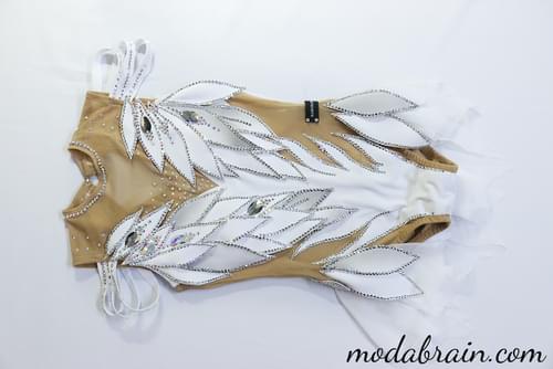 Cómo coser: Leotardo de pájaro blanco