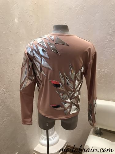 How to Sew: Men’s Silver Mirrored Bomber Jacket